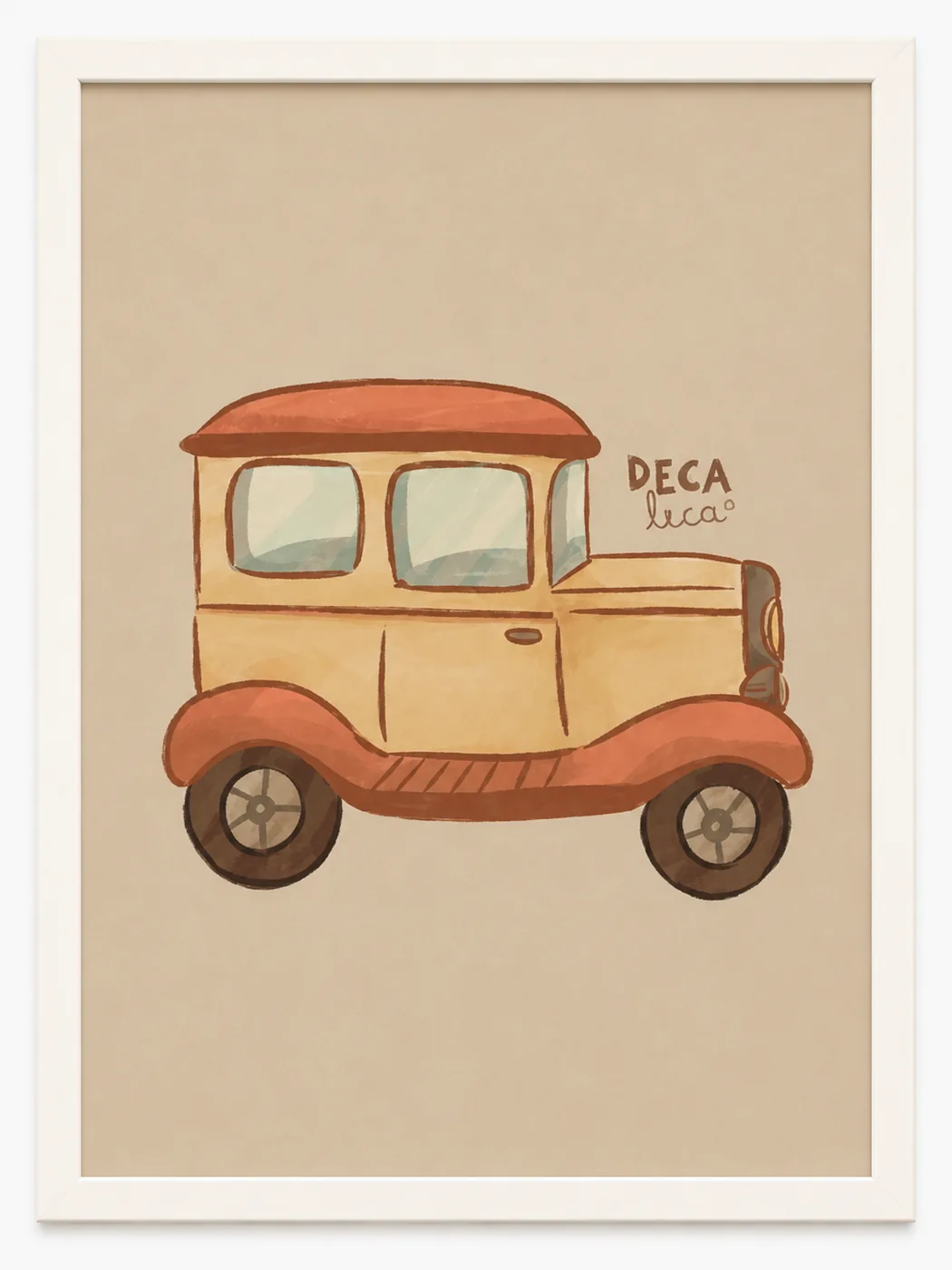 Carrinho retrô — Deca Leca